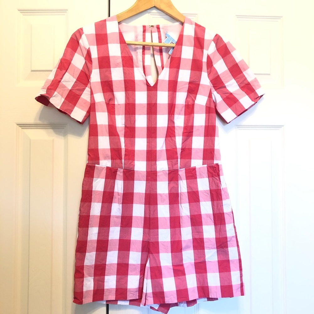 Checkered Romper